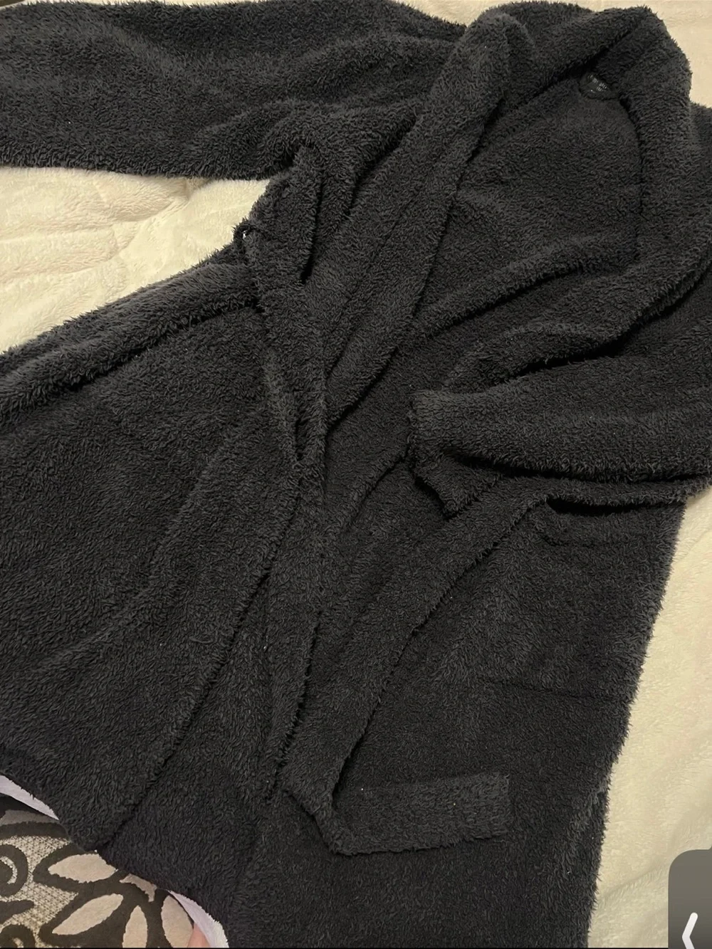 Barefoot Dreams cozychic adult robe 3xl grey
